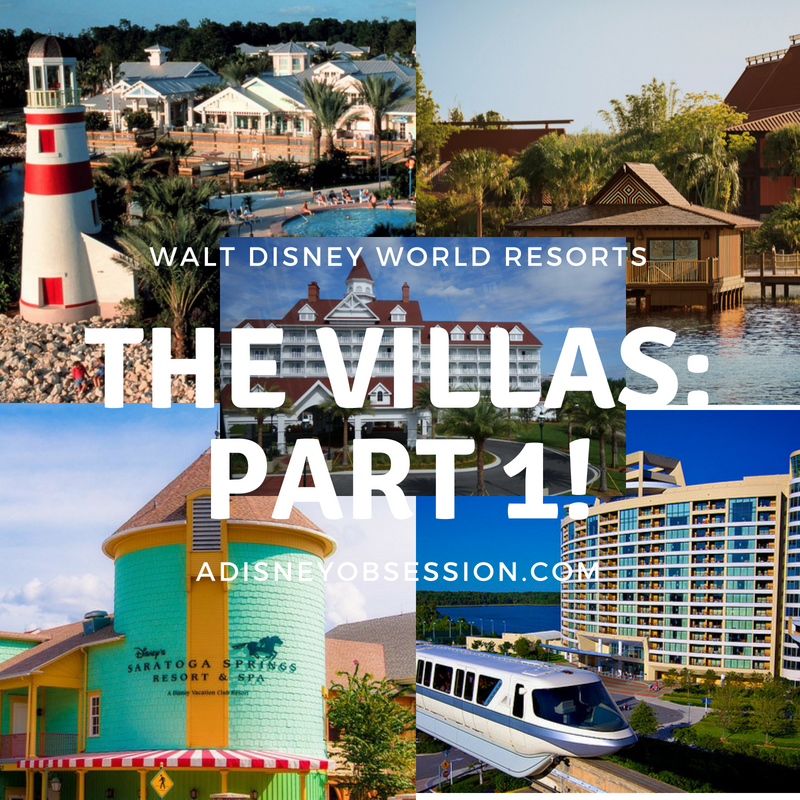 Walt Disney World Resort Hotels The Villas Part 1