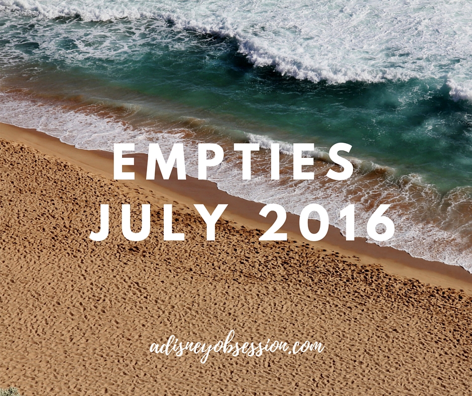 Empties- July 2016